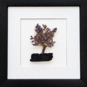 Lavender Blossom Tree – Handmade Dried Flower Framed Art | 10 Inch
